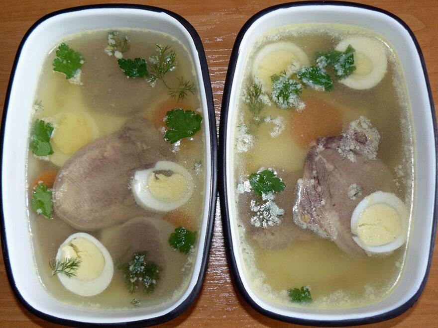 аспик при артроза на коляното